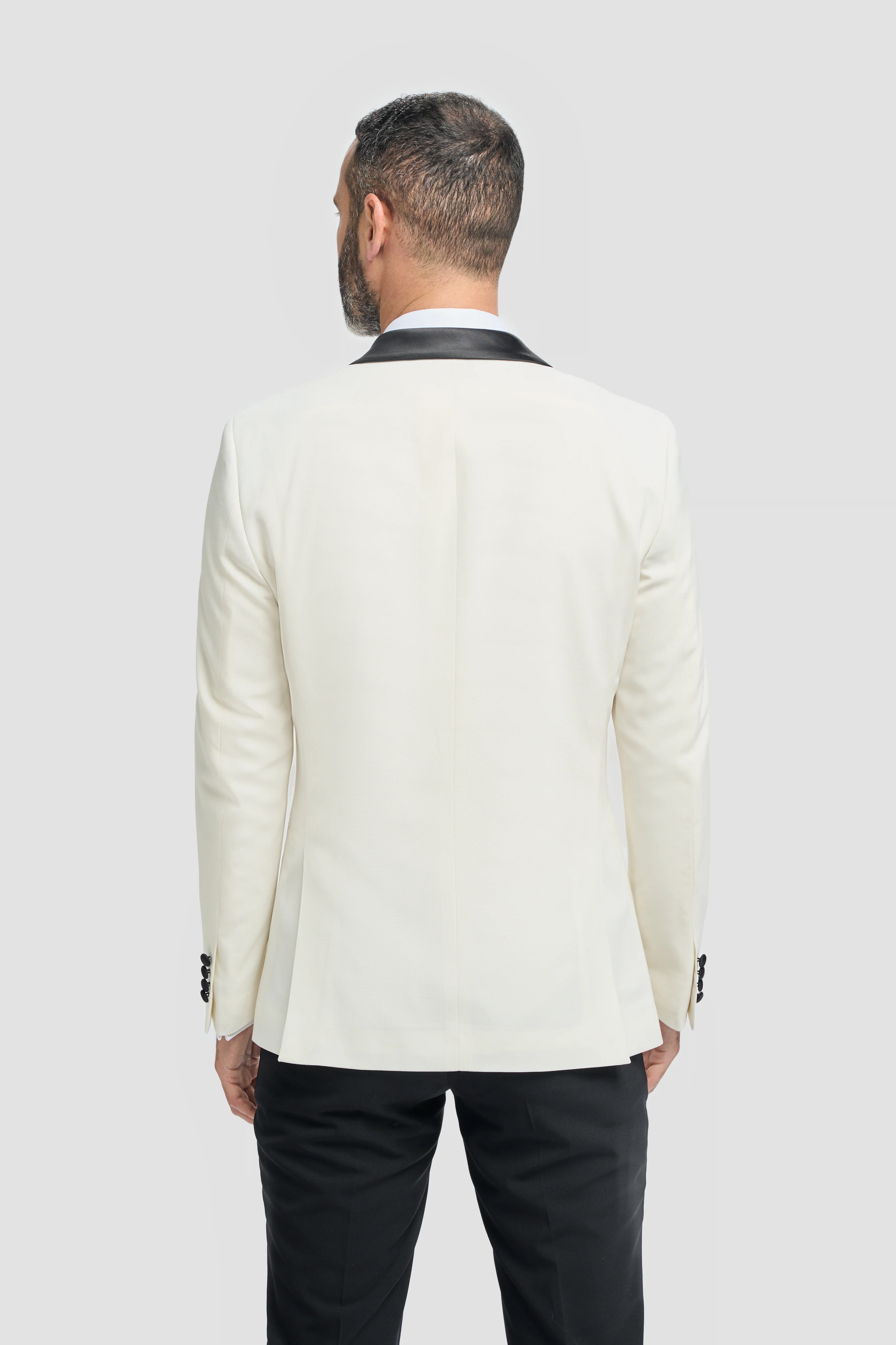 Aspen Ecru Two Piece Suit - Image 4
