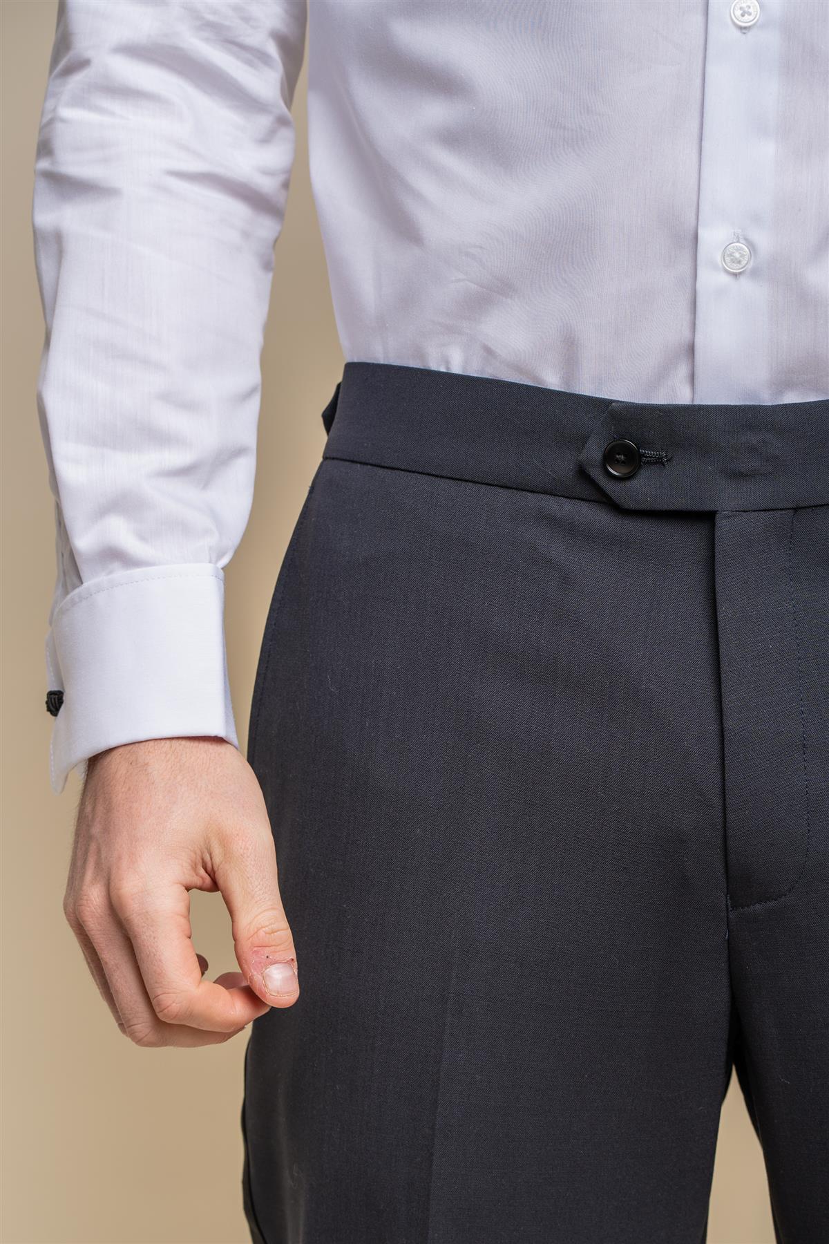 Aspen Midnight Navy Trousers - Image 4