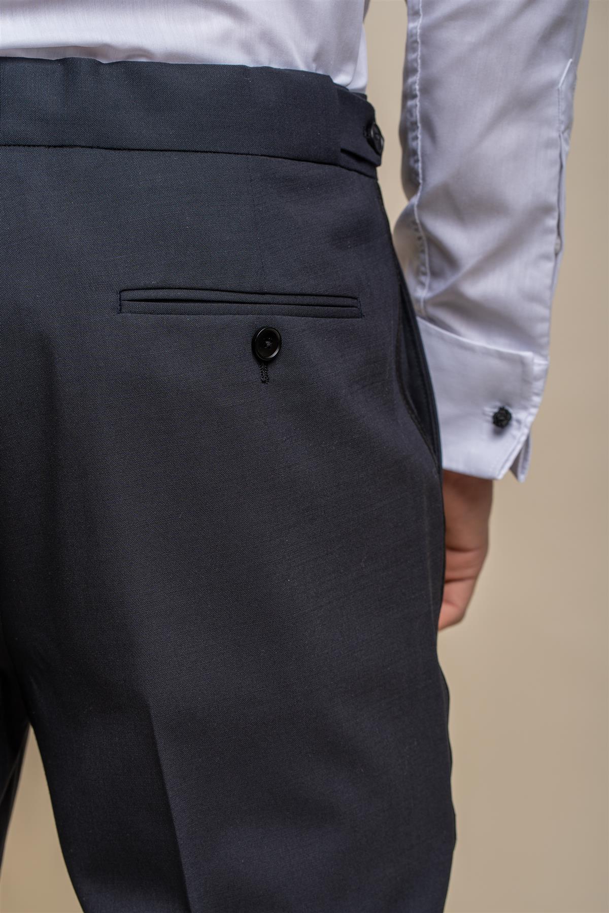 Aspen Midnight Navy Trousers - Image 5
