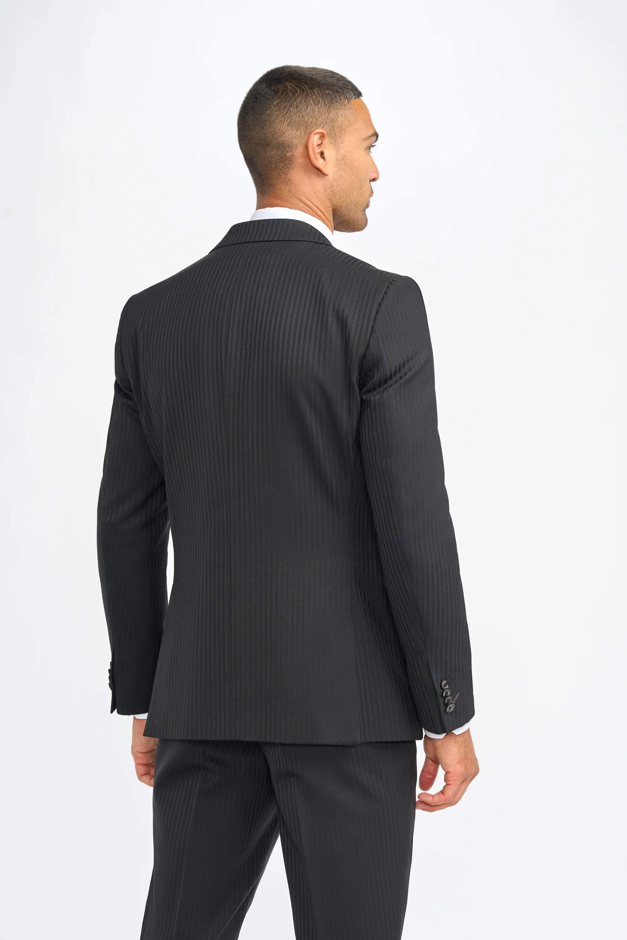 Roberto Black Three Piece Suit - Image 3