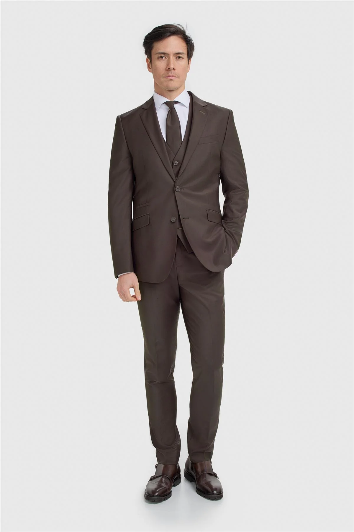 Bond Wool Rich Auburn Blazer - Image 2