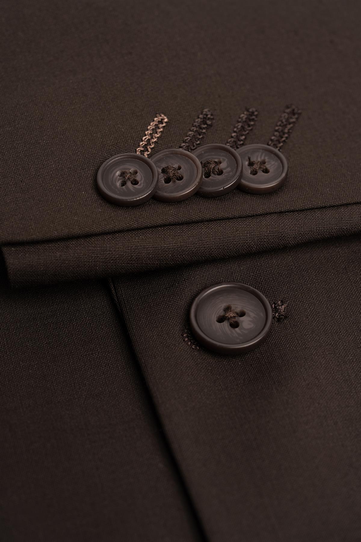 Bond Wool Rich Auburn Blazer - Image 3