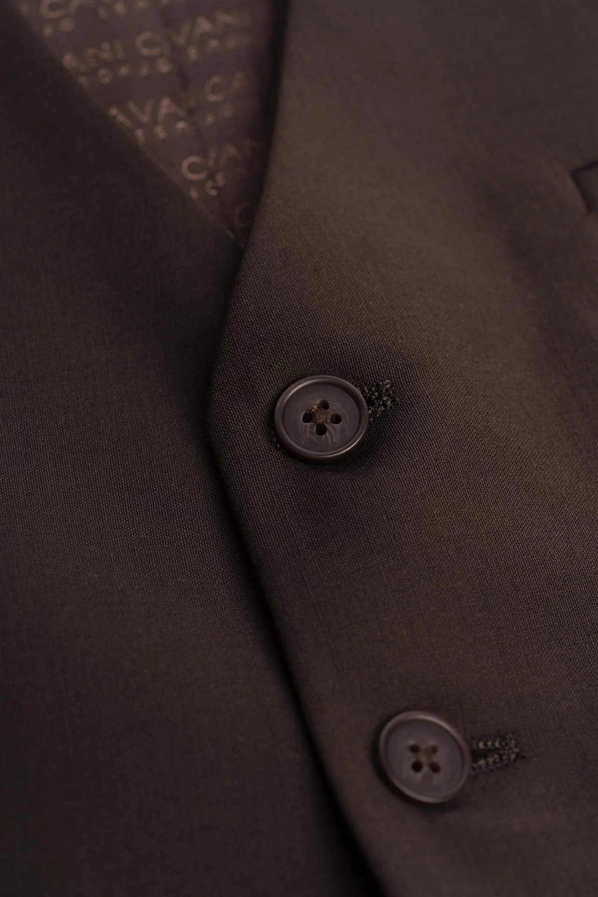 Bond Wool Rich Auburn Waistcoat - Image 4