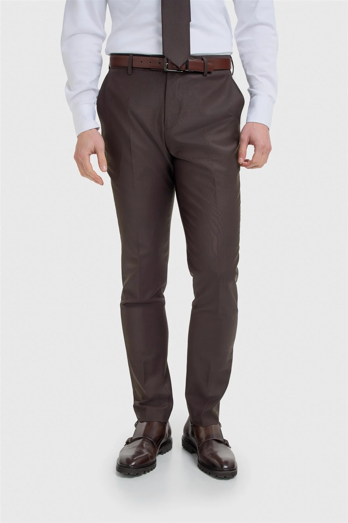 Bond Wool Rich Auburn Three Piece Suit - Image 5
