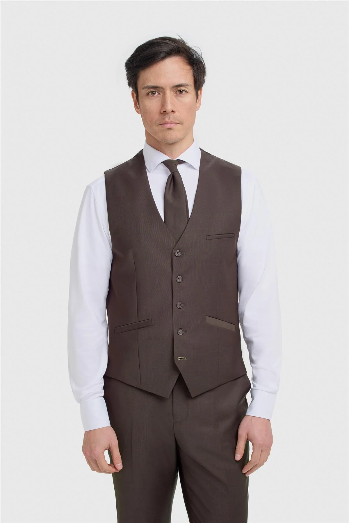 Bond Wool Rich Auburn Waistcoat