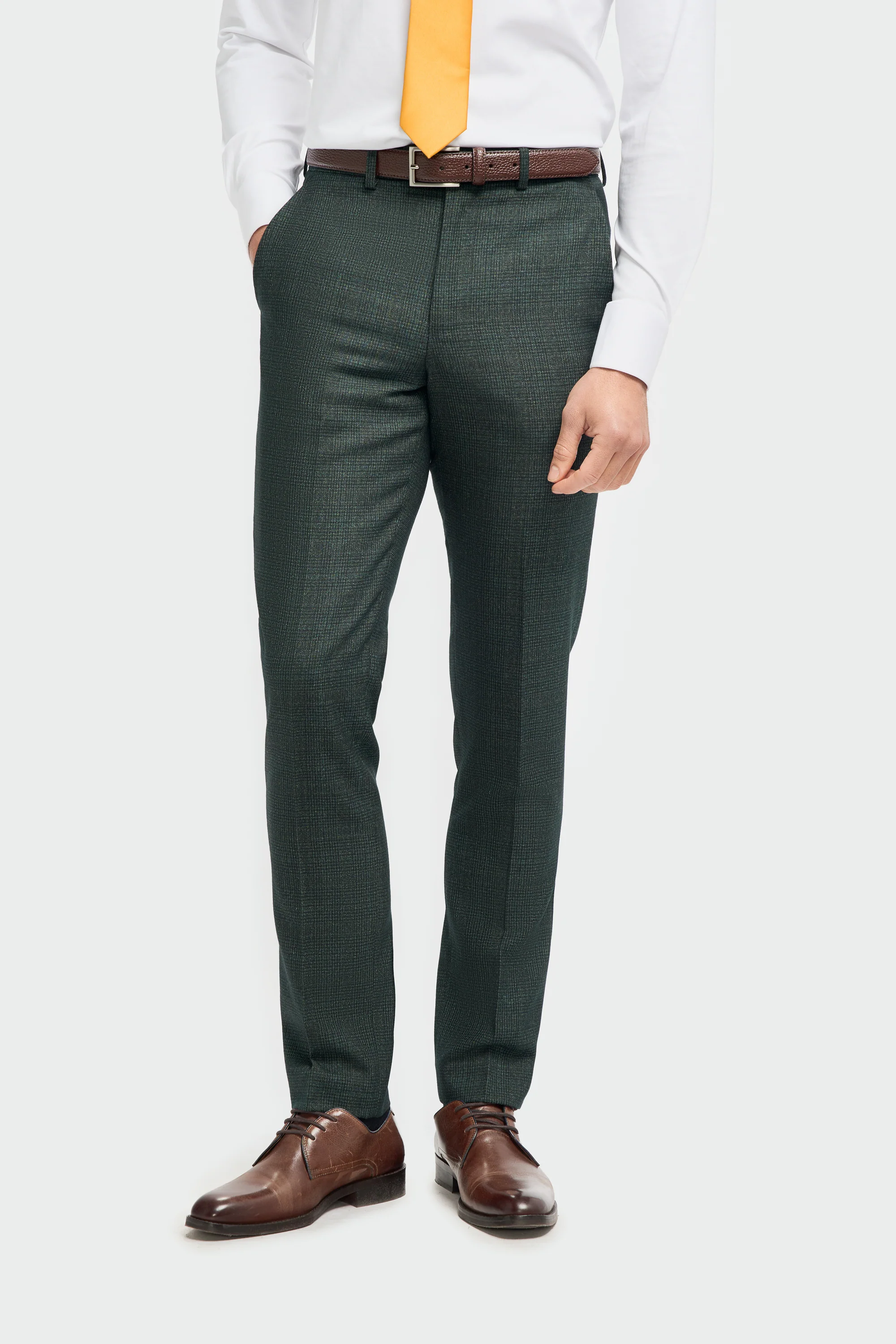 Caridi Olive Double Breasted Two Piece - Image 5