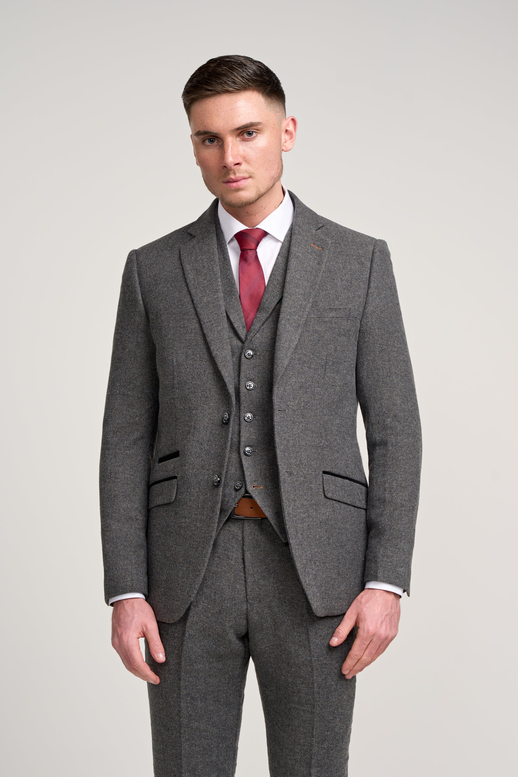 Cosmo Grey Three Piece Suit - Image 2