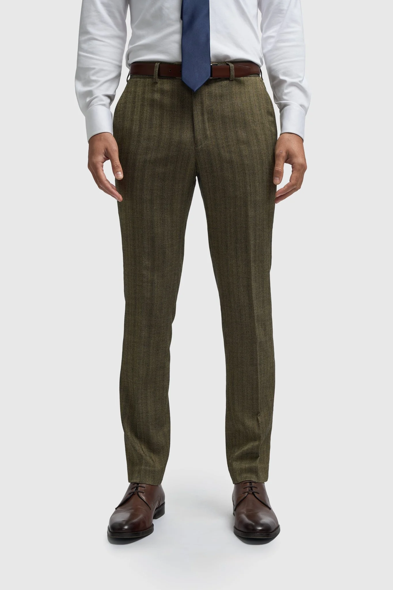 Damon Three Piece Suit with Single Breasted Waistcoat - Image 5