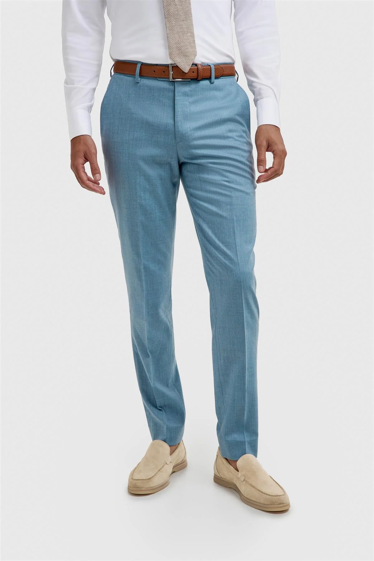 James Marine Super 130s Wool Three Piece Suit - Image 6