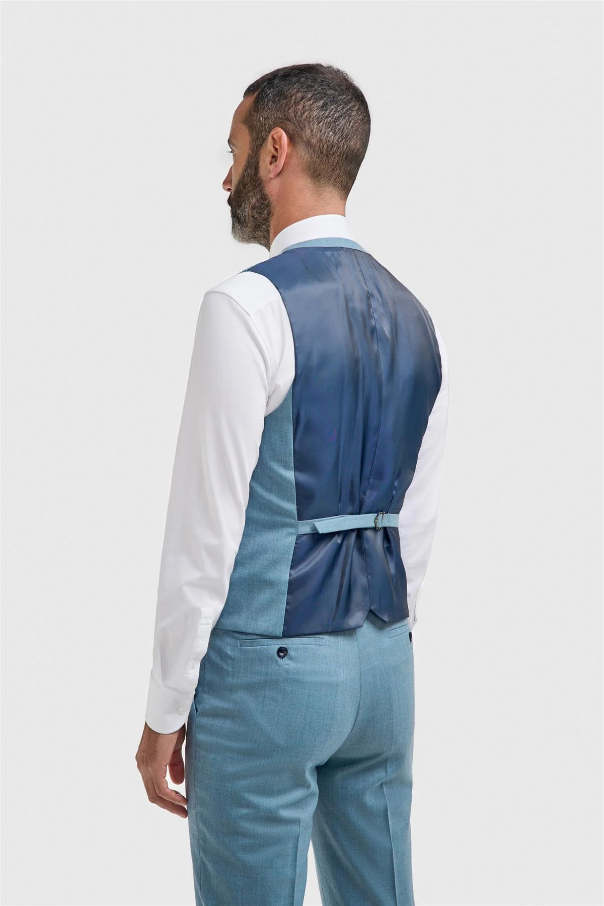 James Marine Super 130s Wool Waistcoat - Image 3