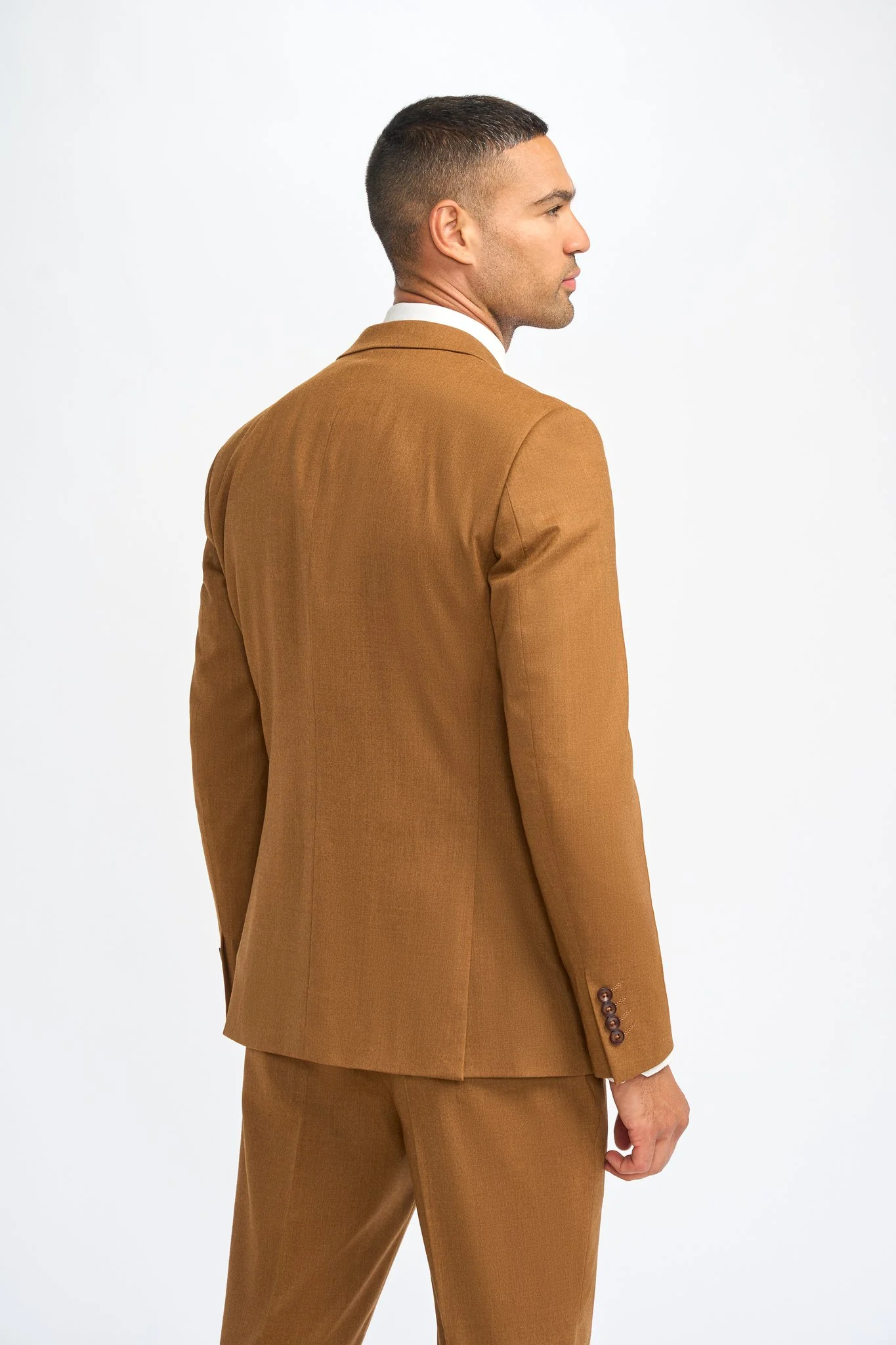 James Sierra Super 130s Wool Three Piece Suit - Image 3