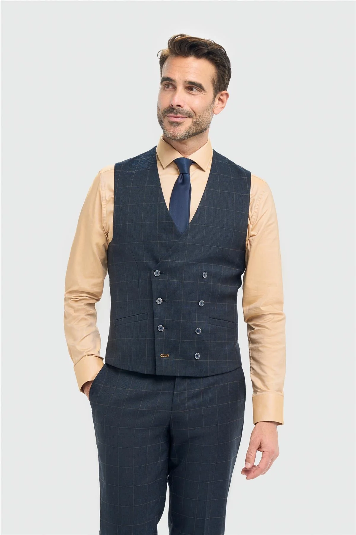 James Sierra with Torino Double Breasted Waistcoat - Image 3