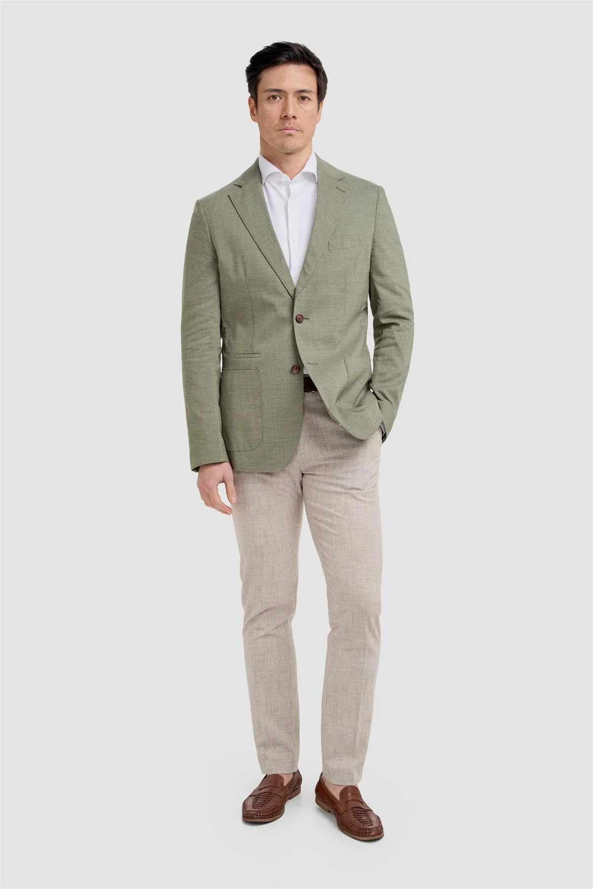 Luca Sage Blazer - Image 2