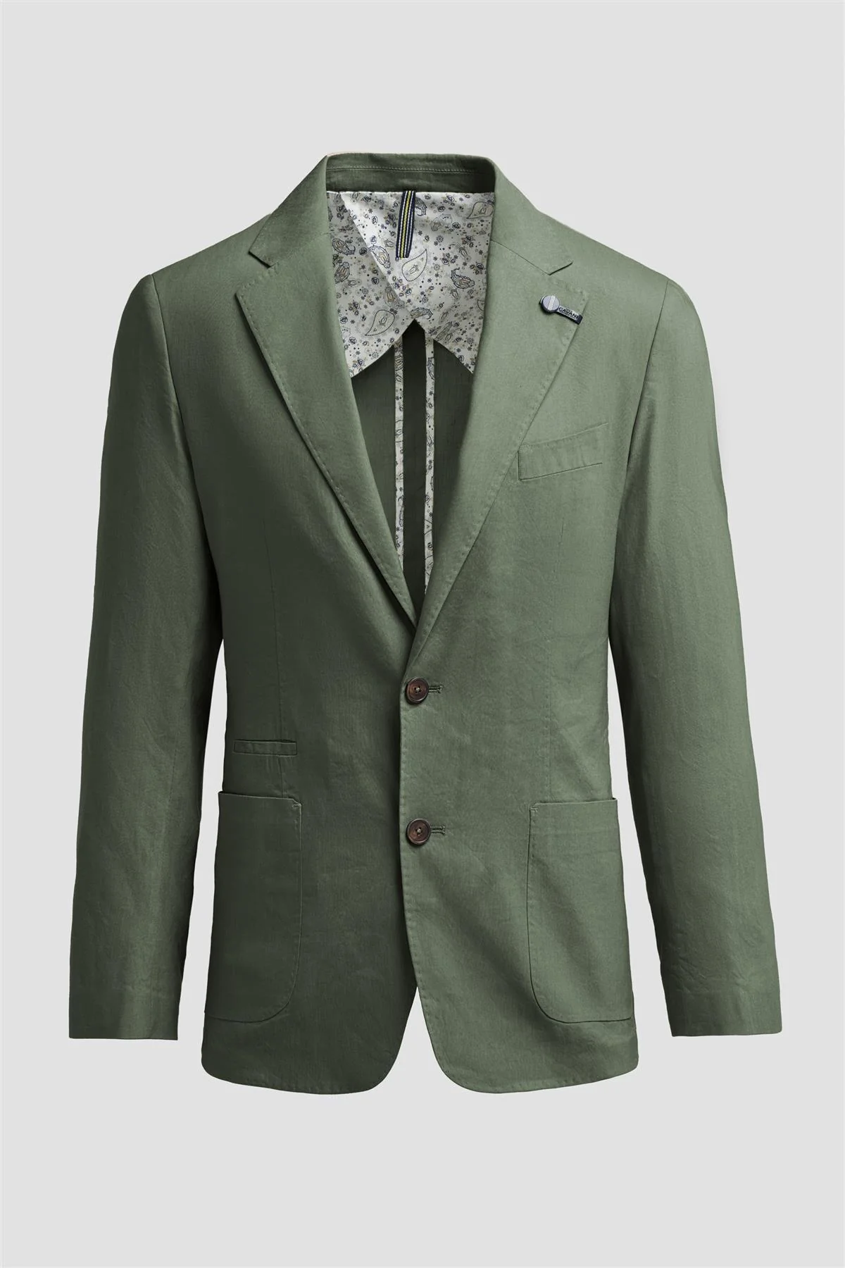 Luca Sage Blazer - Image 4