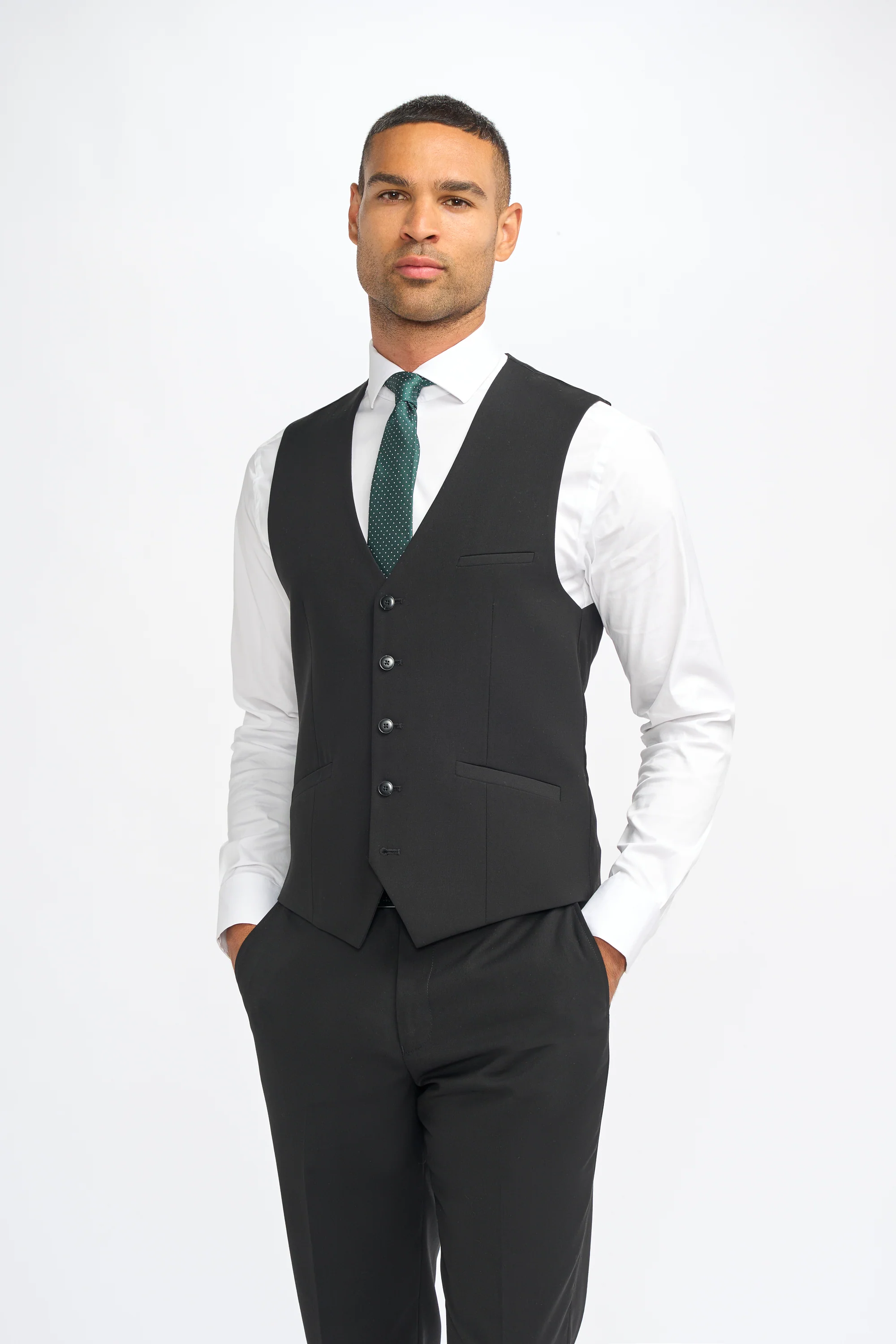 Malibu Black Three Piece Suit - Image 6
