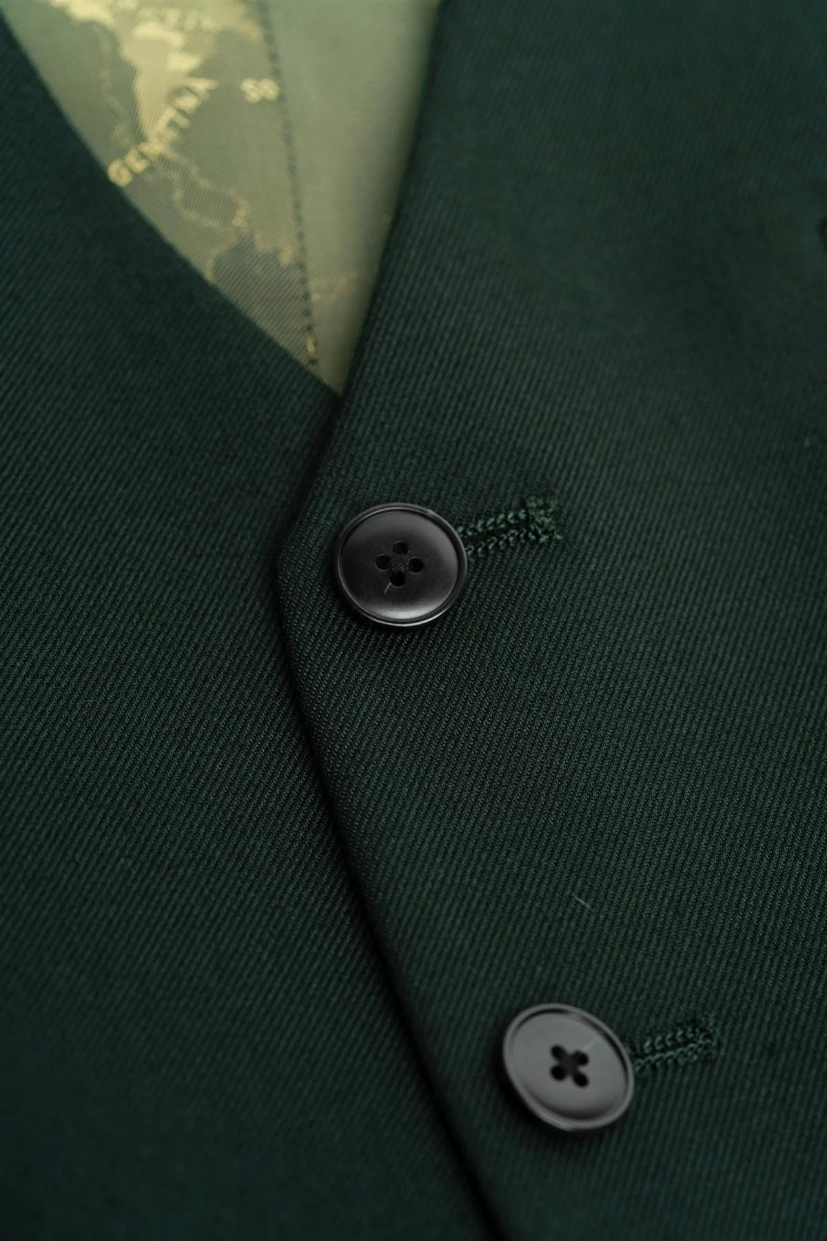 Malibu Forest Green Waistcoat - Image 6