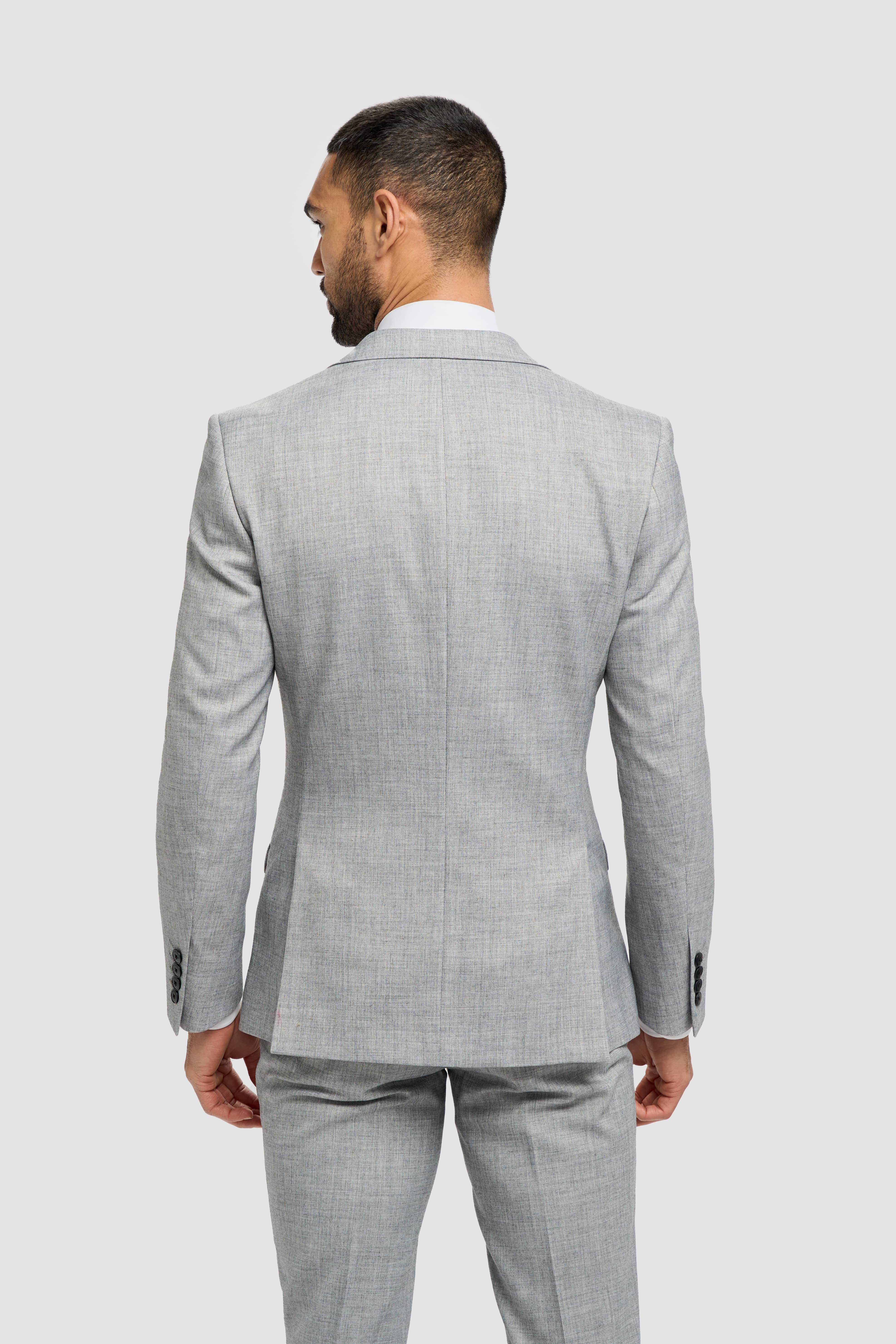 Malibu Grey Short Blazer - Image 5