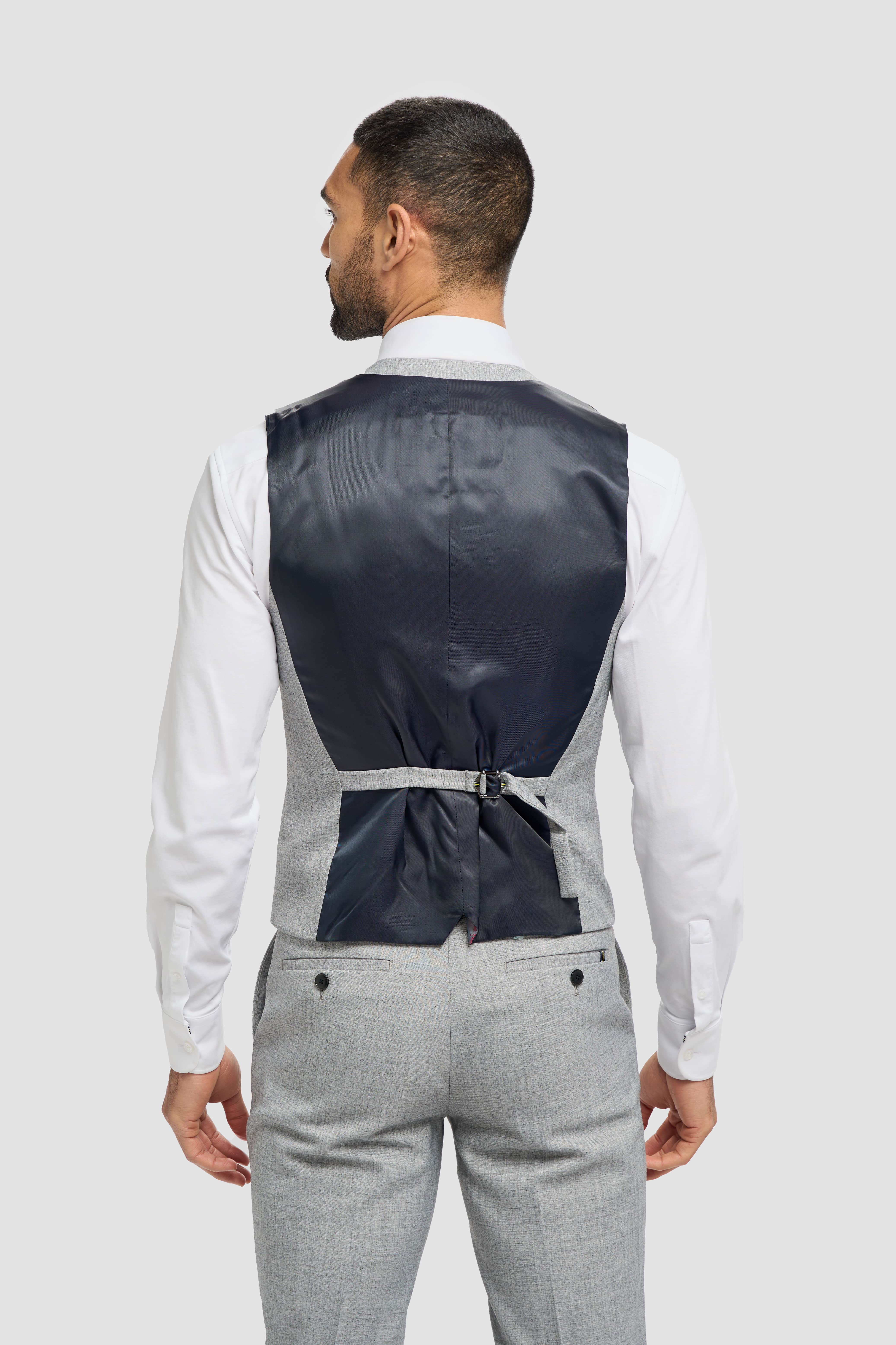 Malibu Grey Three Piece Suit - Image 8