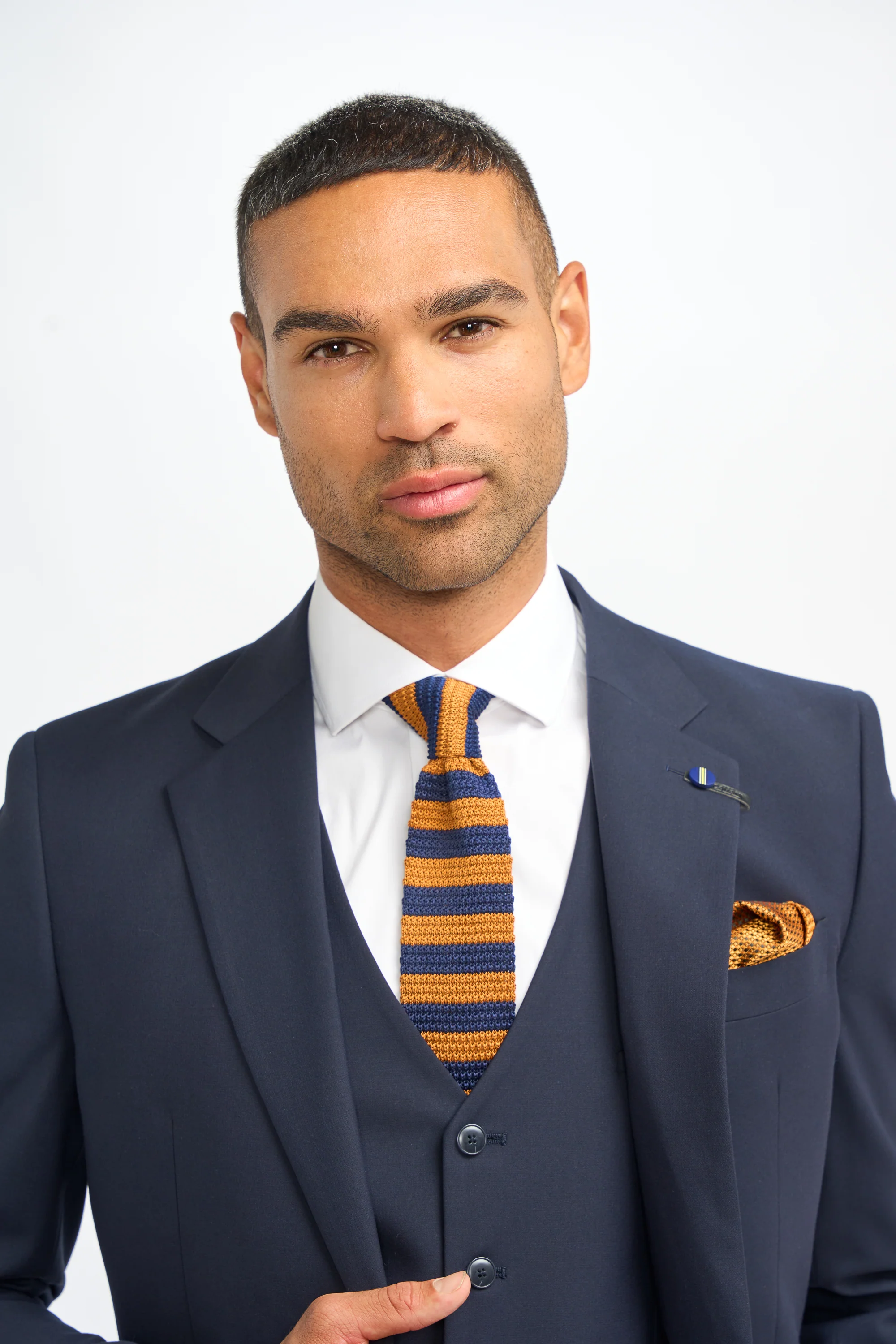 Malibu Navy Three Piece Suit - Image 3