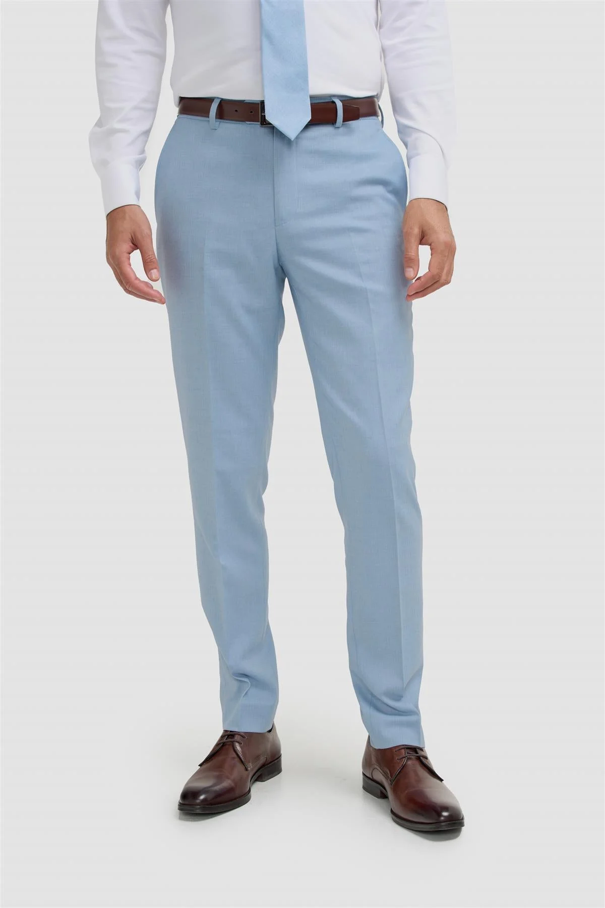 Malibu Sky melange Three Piece Suit - Image 8
