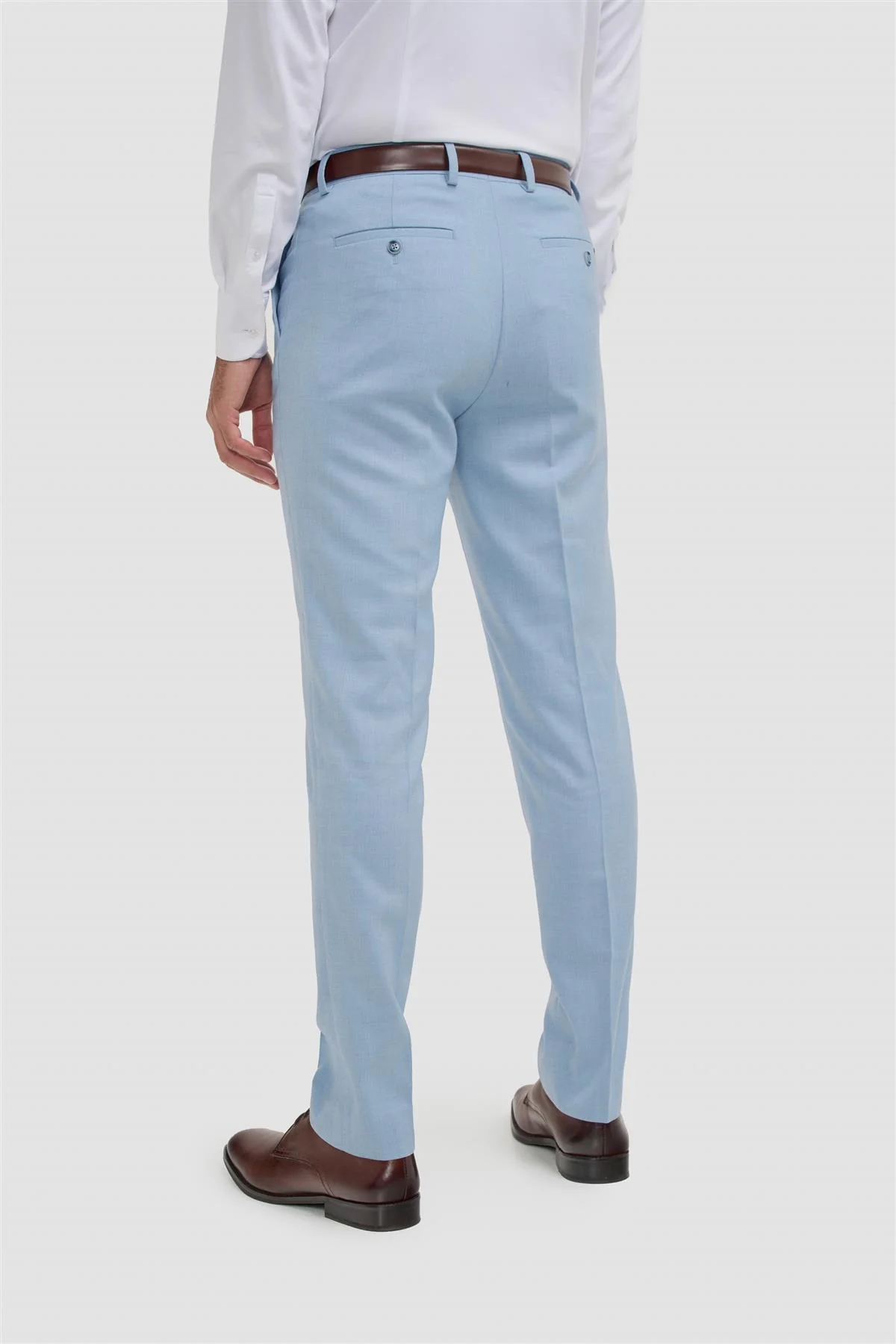 Malibu Sky melange Trouser - Image 3
