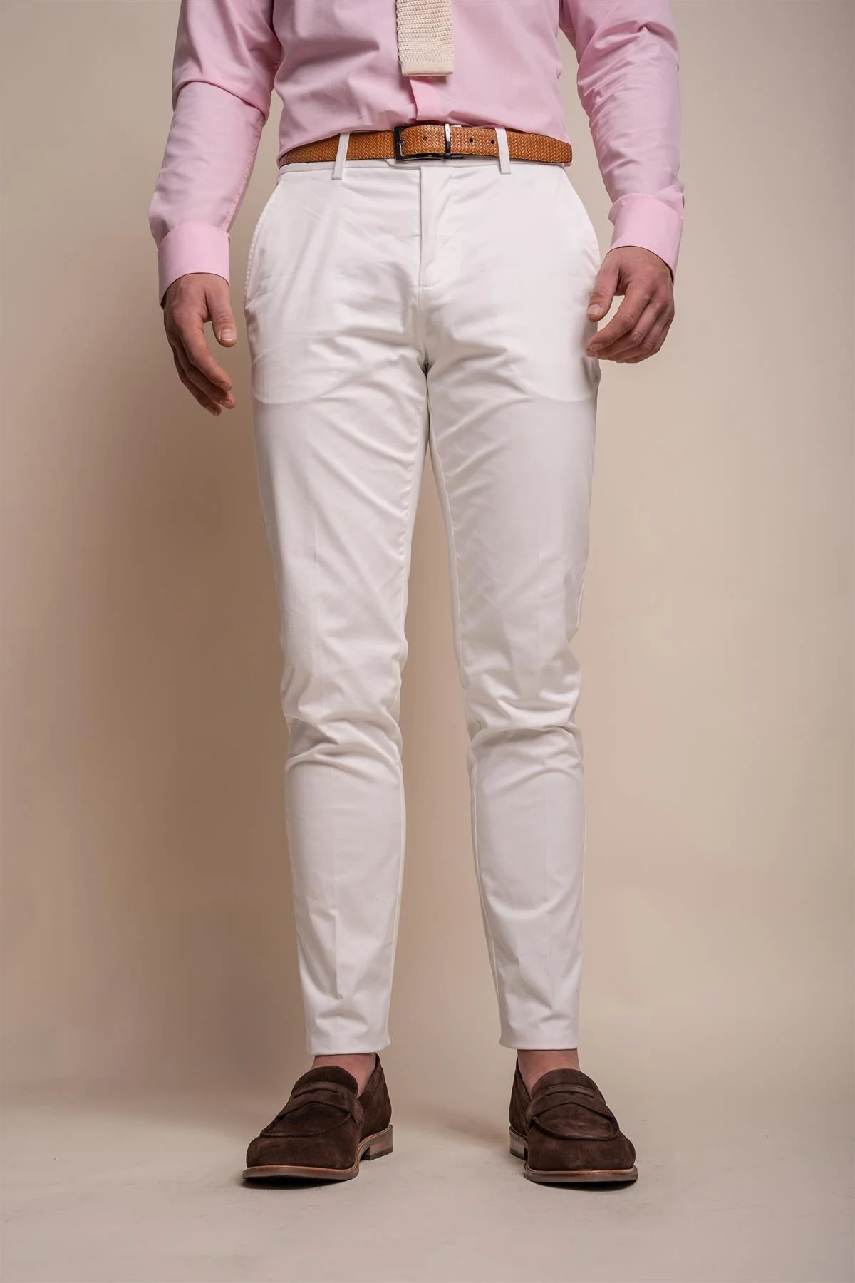 Mario Ecru Two Piece Suit - Image 3