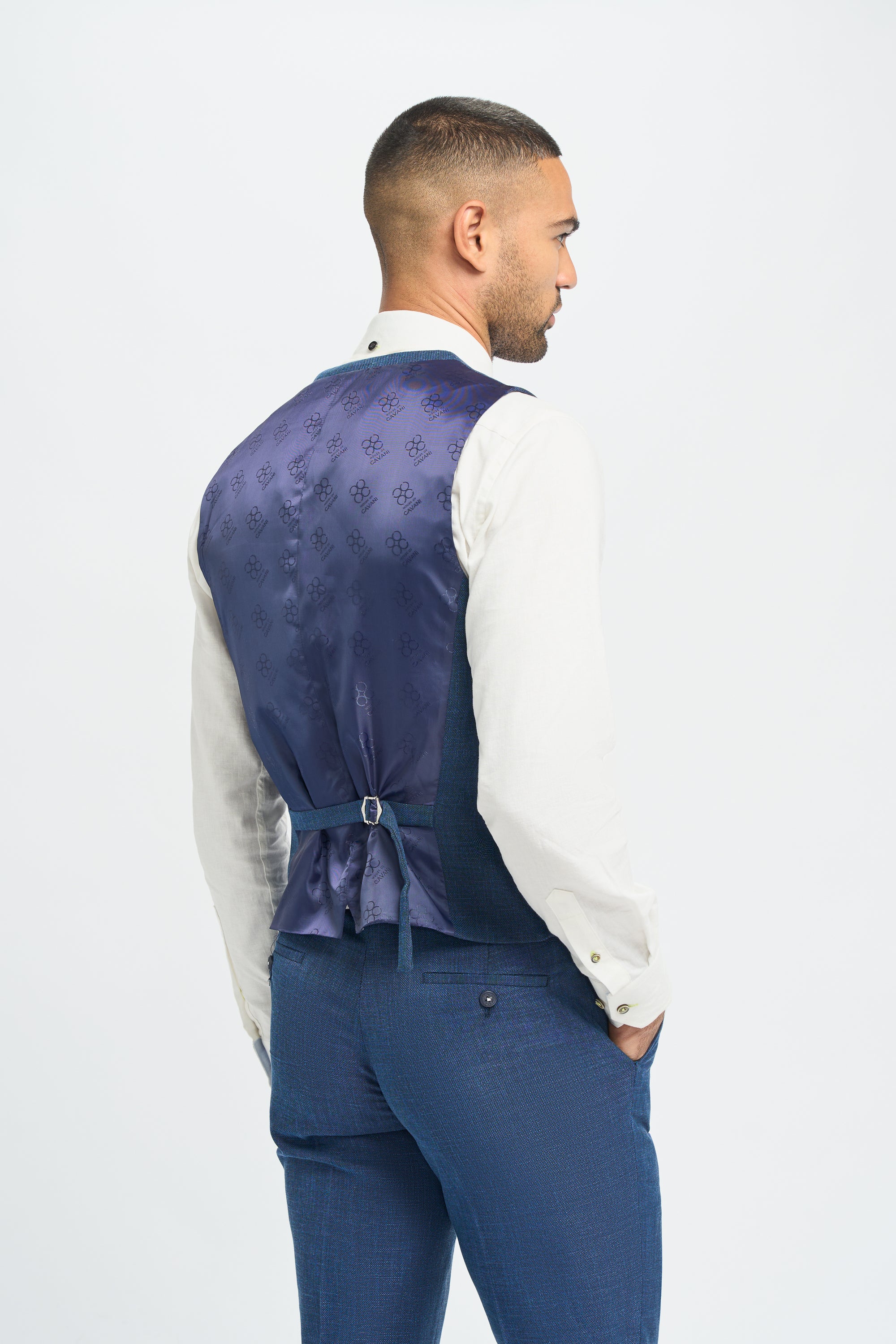 Miami Blue Three Piece Suit - Image 7