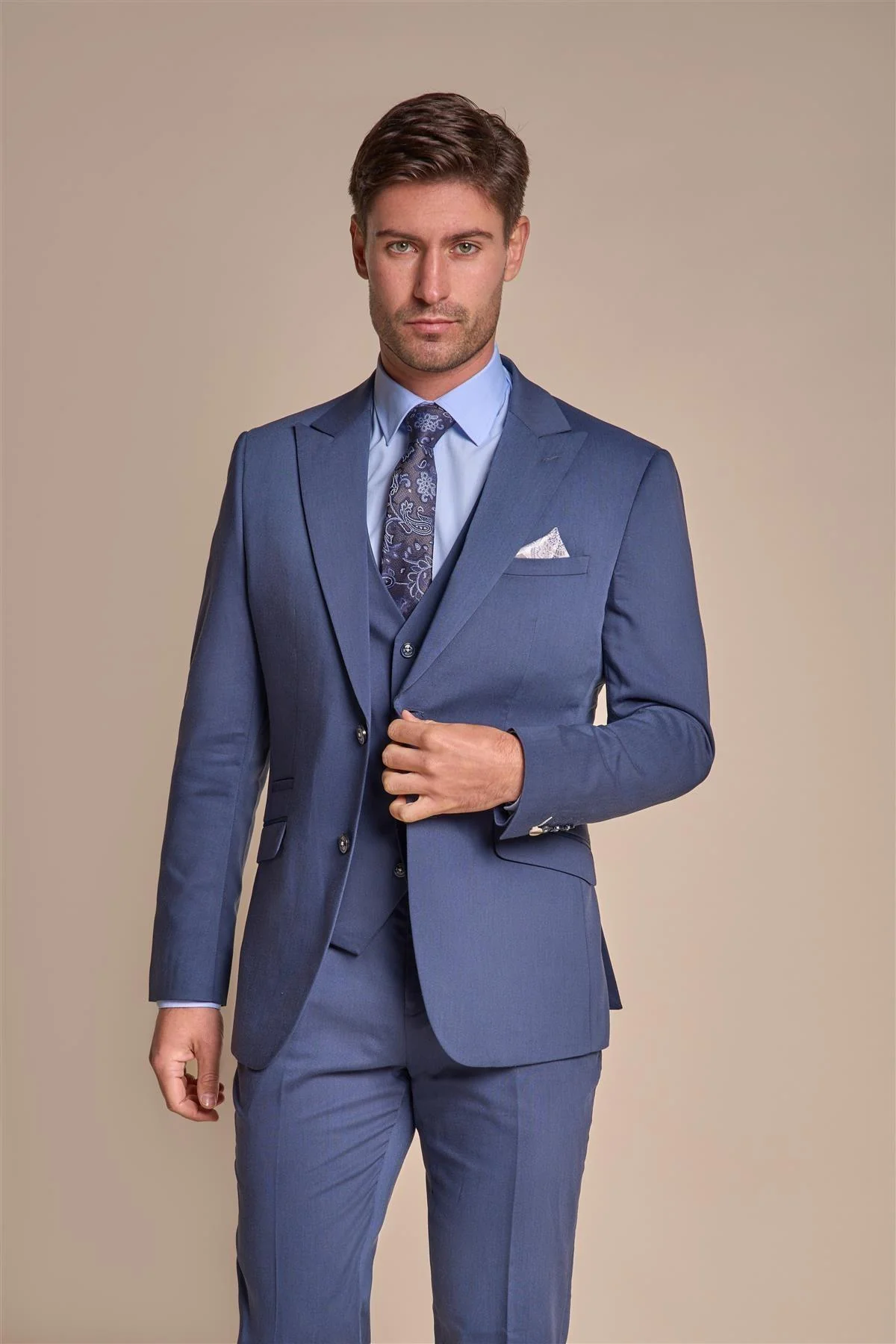 Teal Plain Blazer