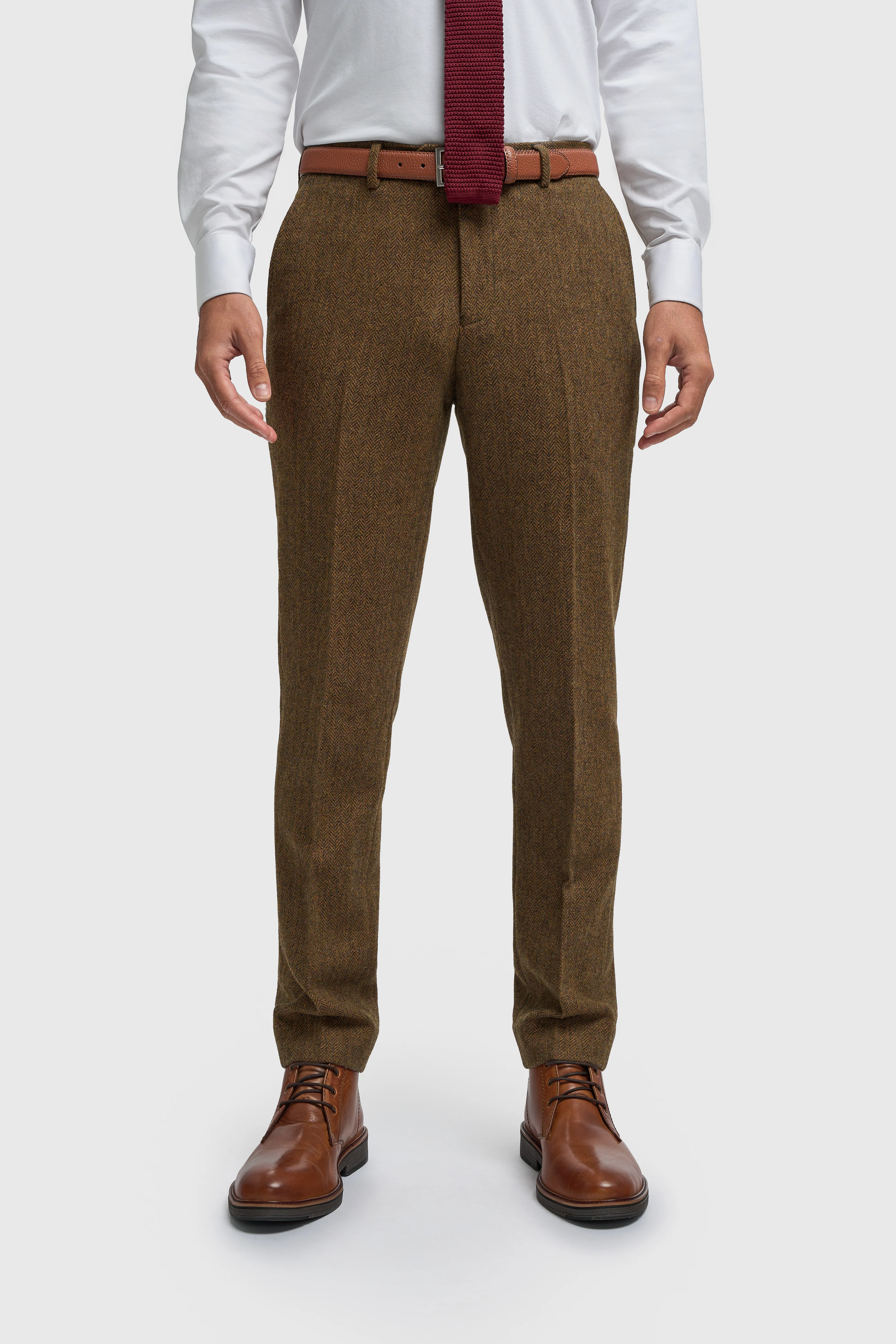 Thomas Brown Tweed Three Piece Suit - Image 5