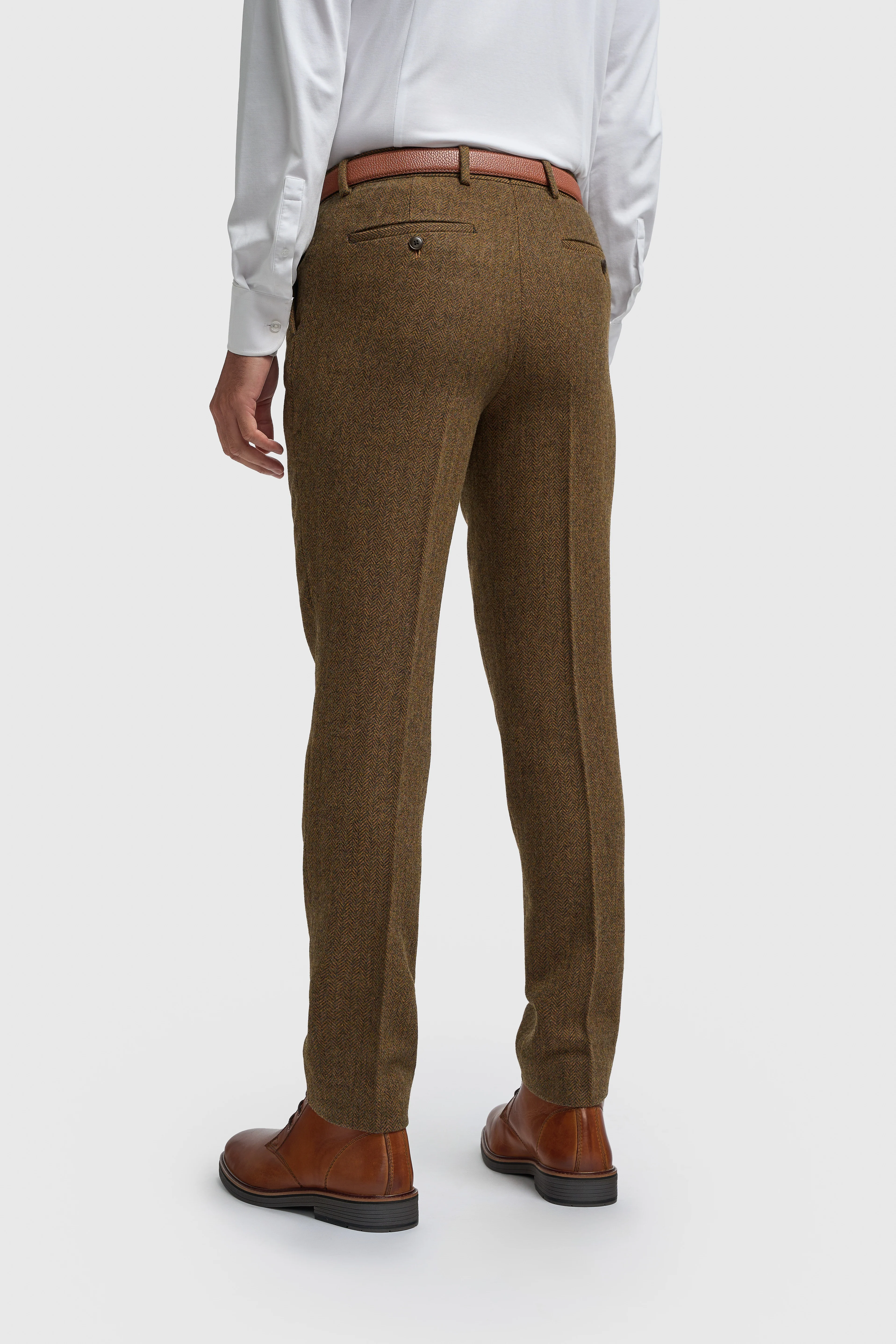 Thomas Brown Tweed Three Piece Suit - Image 6