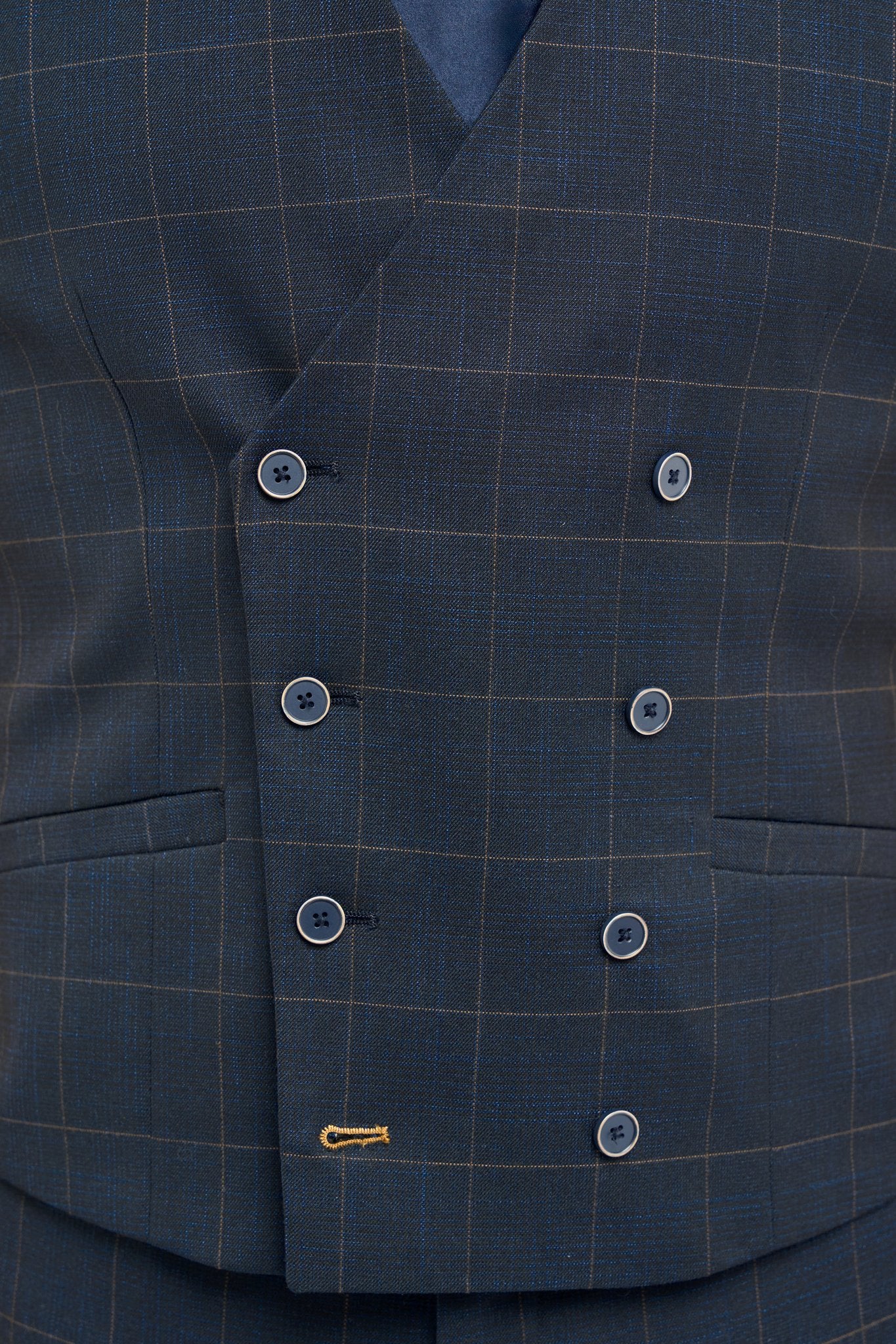 Torino Suit with Double Breasted Waistcoat - Image 7
