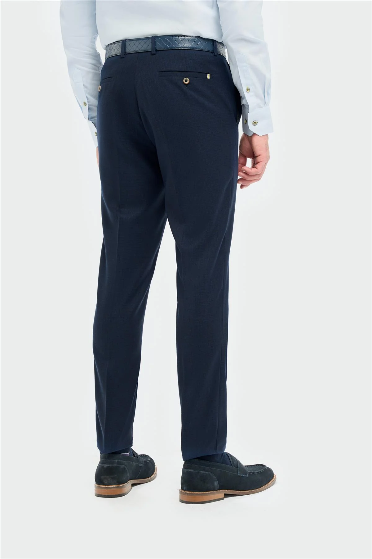 Tropez Navy Trouser - Image 3