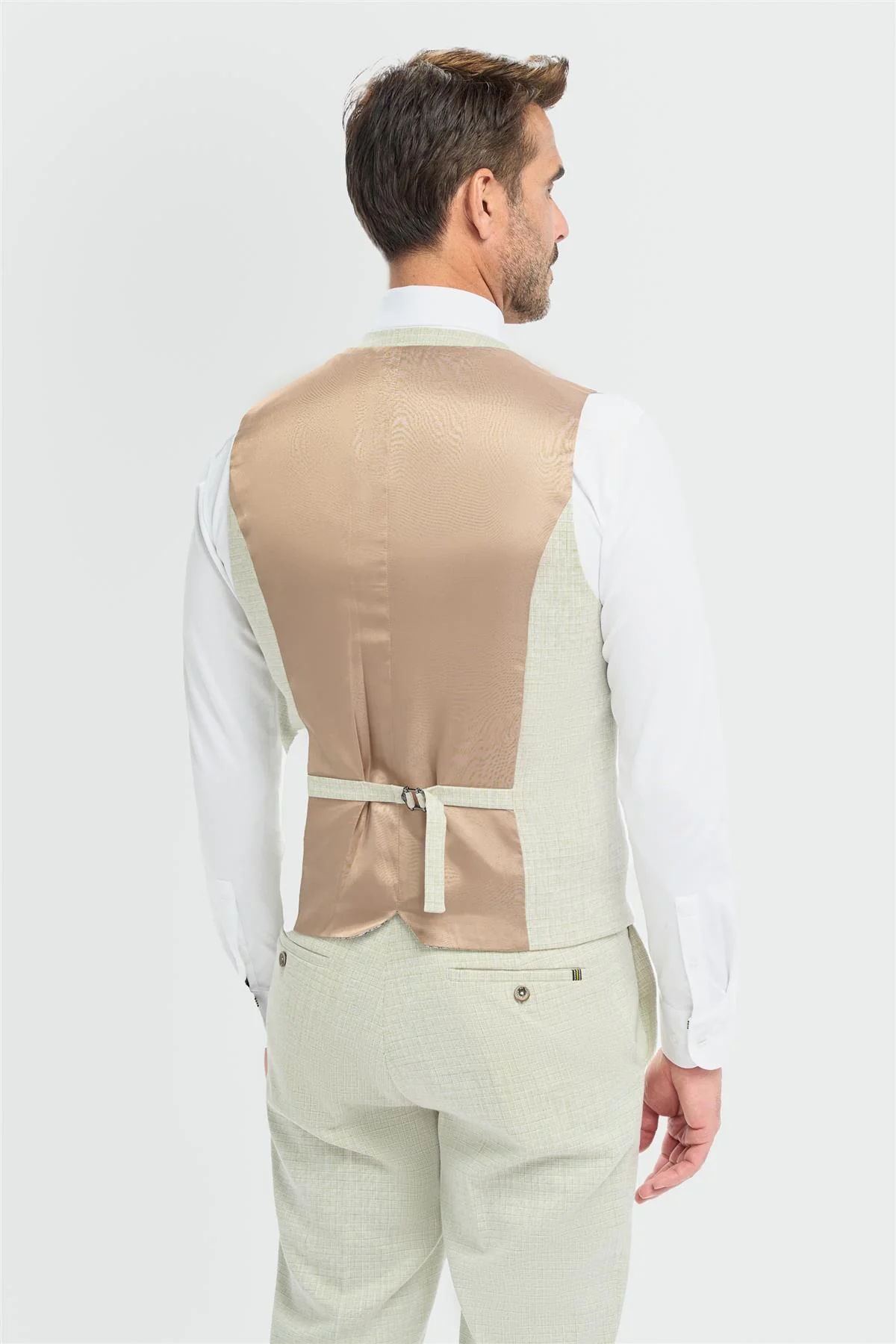 Tropez Sage Waistcoat - Image 5