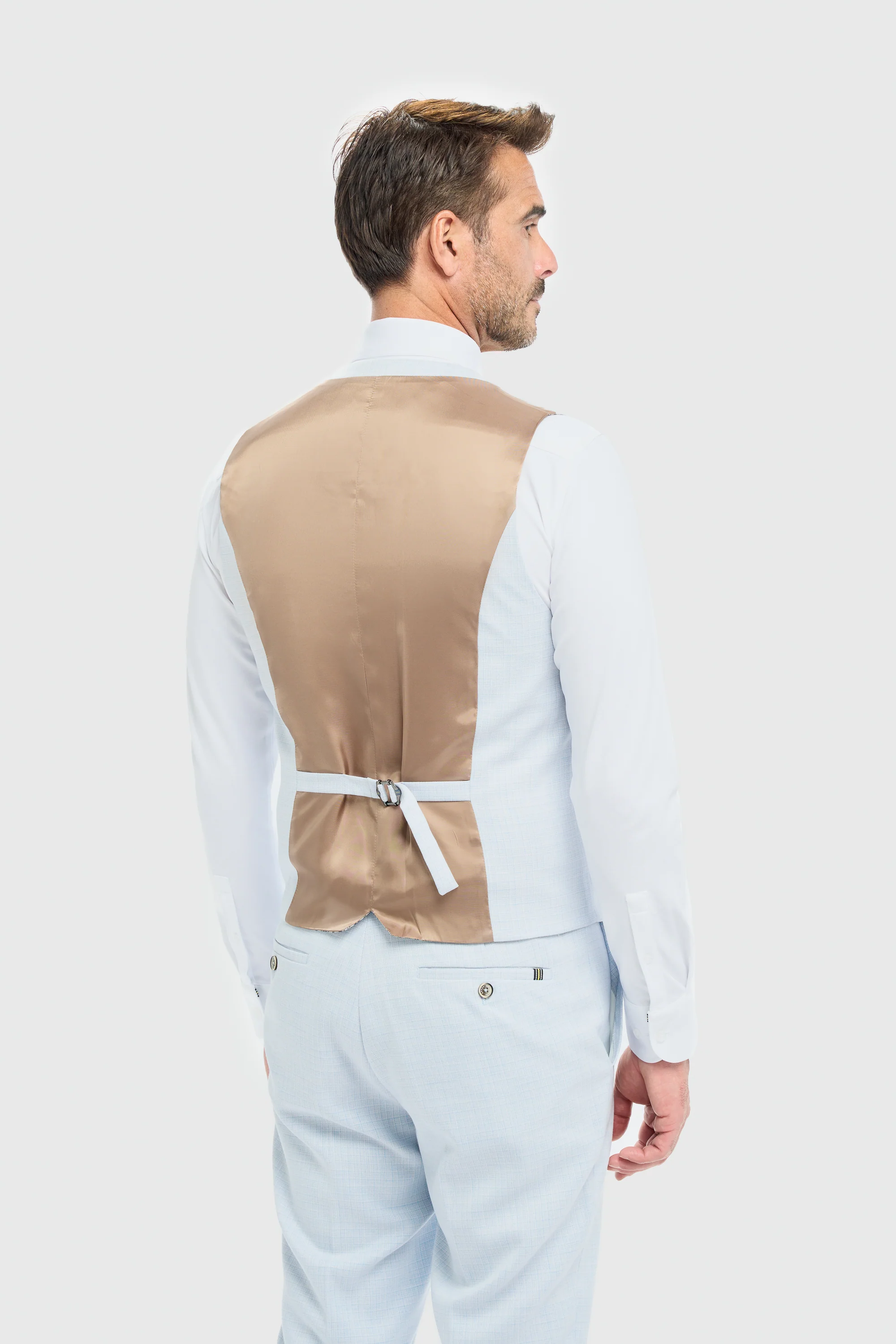 Tropez Sky Waistcoat - Image 5