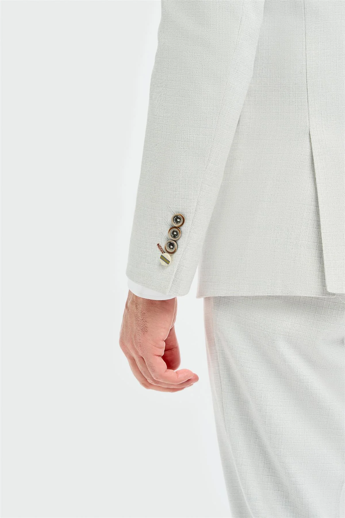 Tropez Slate Three Piece Suit - Image 4